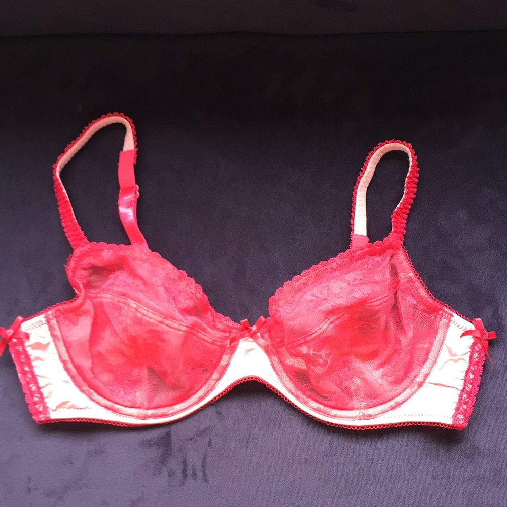 b. tempted underwire lace bra